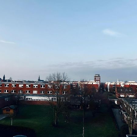 Fewo Am Povelturm - Mit Aufzug Und Grosser Loggia Nordhorn Bagian luar foto