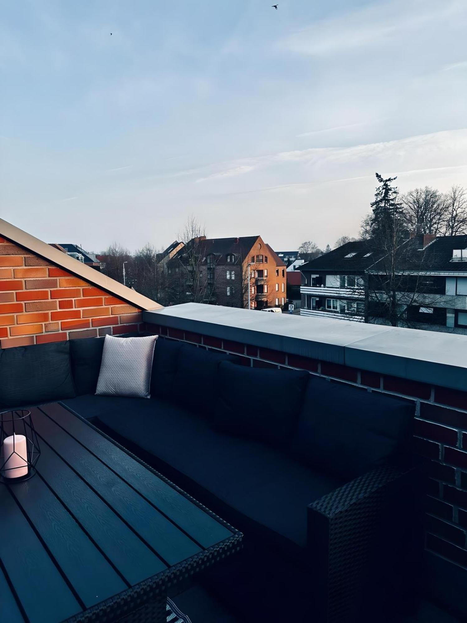 Fewo Am Povelturm - Mit Aufzug Und Grosser Loggia Nordhorn Bagian luar foto
