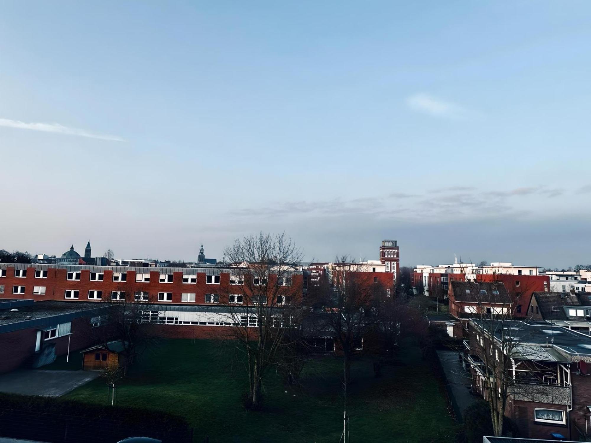 Fewo Am Povelturm - Mit Aufzug Und Grosser Loggia Nordhorn Bagian luar foto